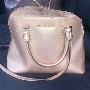 Gold Michael Kors Bag